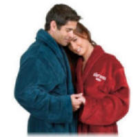 Tahoe Fleece Shawl Robe 